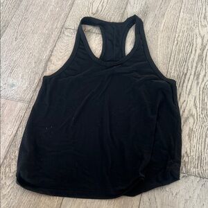 ALO Yoga Relaxed Black Tank Top